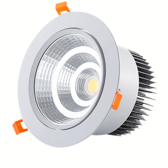 3~40Watt LED COB Ceiling Light - Flush Mount LED Downlight-1600LM-24°Light speed angle 3~40Watt LED COB Ceiling Light - Flush Mount LED Downlight-1600LM-24°Light speed angle